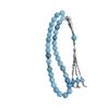 33-bead Dragon-pattern Stone 10mm Prayer Beads Arabic Islamic Ethnic Tasbih Bracelet with Ice-crack Pattern