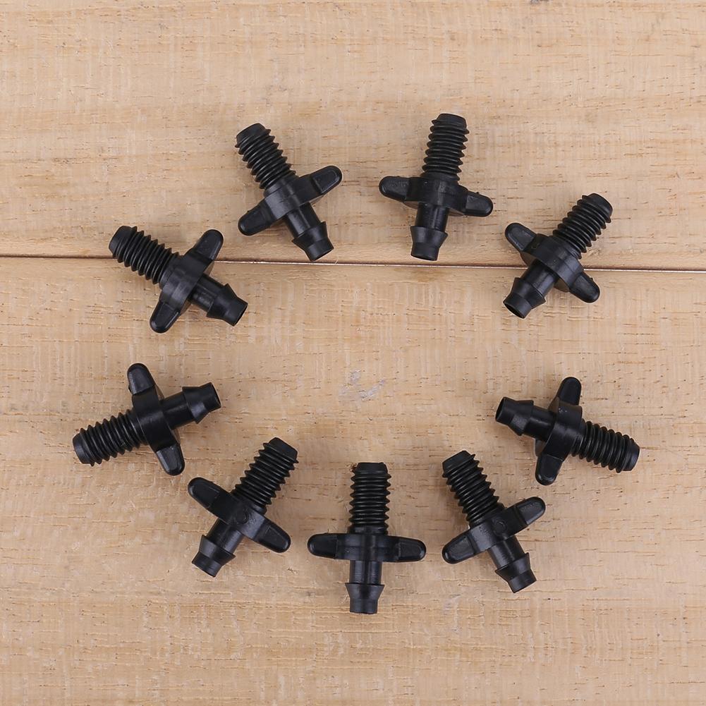4/7mm PVC Hose Connector Home Garden Drip Irrigation Plant Flower Watering Fitting Connector Tool Accessories