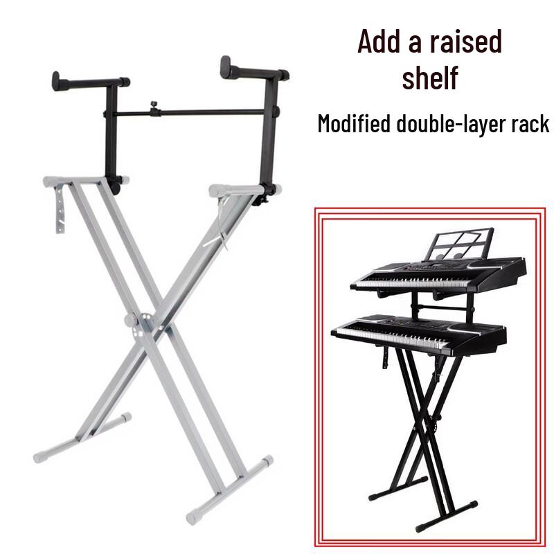 Double X-Frame Electronic Keyboard Stand