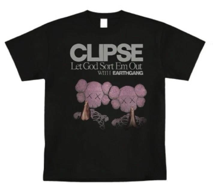 Clipse With Earthgang Let God Sort Em Out Tour T Shirt New S-5XL Unisex T-Shirt S