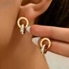 High-quality Stainless Steel Earrings, with Low Allergenicity, Fade-resistant, Simple and Elegant, Suitable for Daily Wear or As
