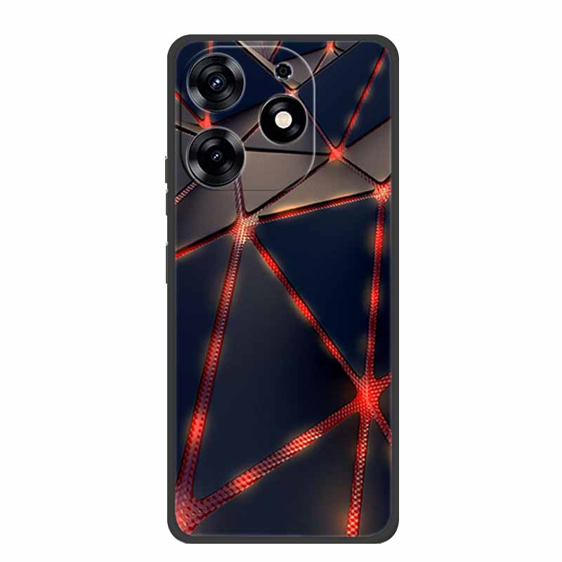 For Tecno Spark 20 Pro Case Spark20 Pro Coque Black Silicone Soft Back Cover For Tecno Spark 10 Pro Ki7 Phone Case Spark10 Pro