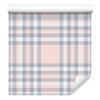 Beautiful Checkered Wallpaper In Delicate Pastel Colors 50x1000