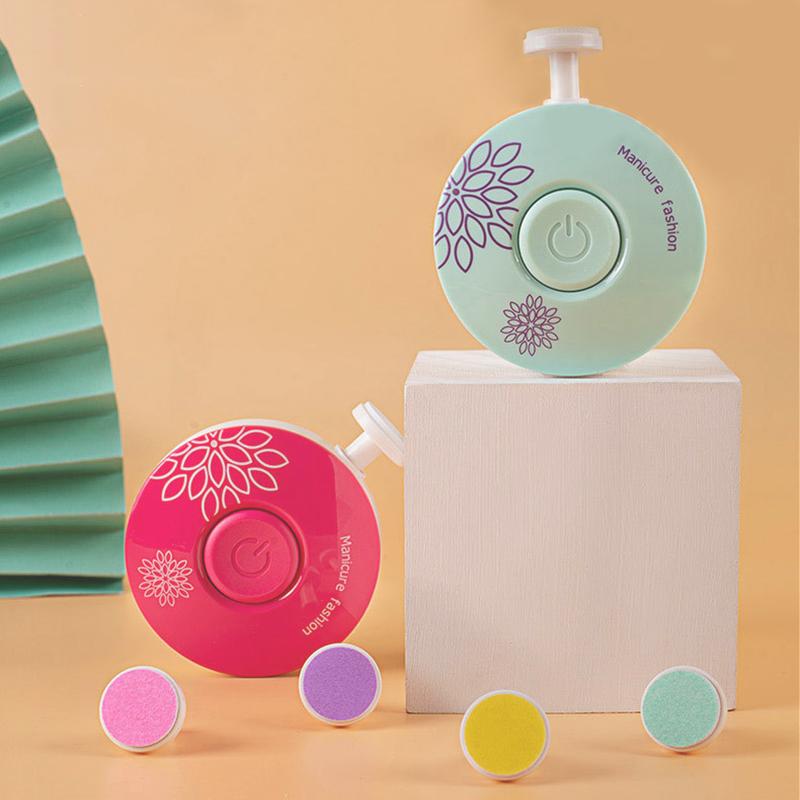 Electric multifunctional nail trimmer, children's nail polishing tool, newborn specific nail care safety set