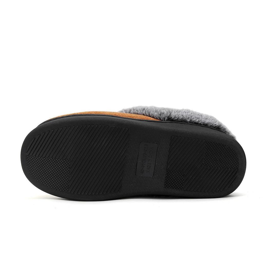 Pantofole invernali in pelliccia - Antiscivolo, Calde, Fondo spesso, Pantofole da casa per coppie.