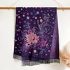 Cashmere Winter Scarf Women Warm Thick Pashmina Designer Ethnic Style Print Scarf Wraps Coldproof Windproof Blanket Shawls