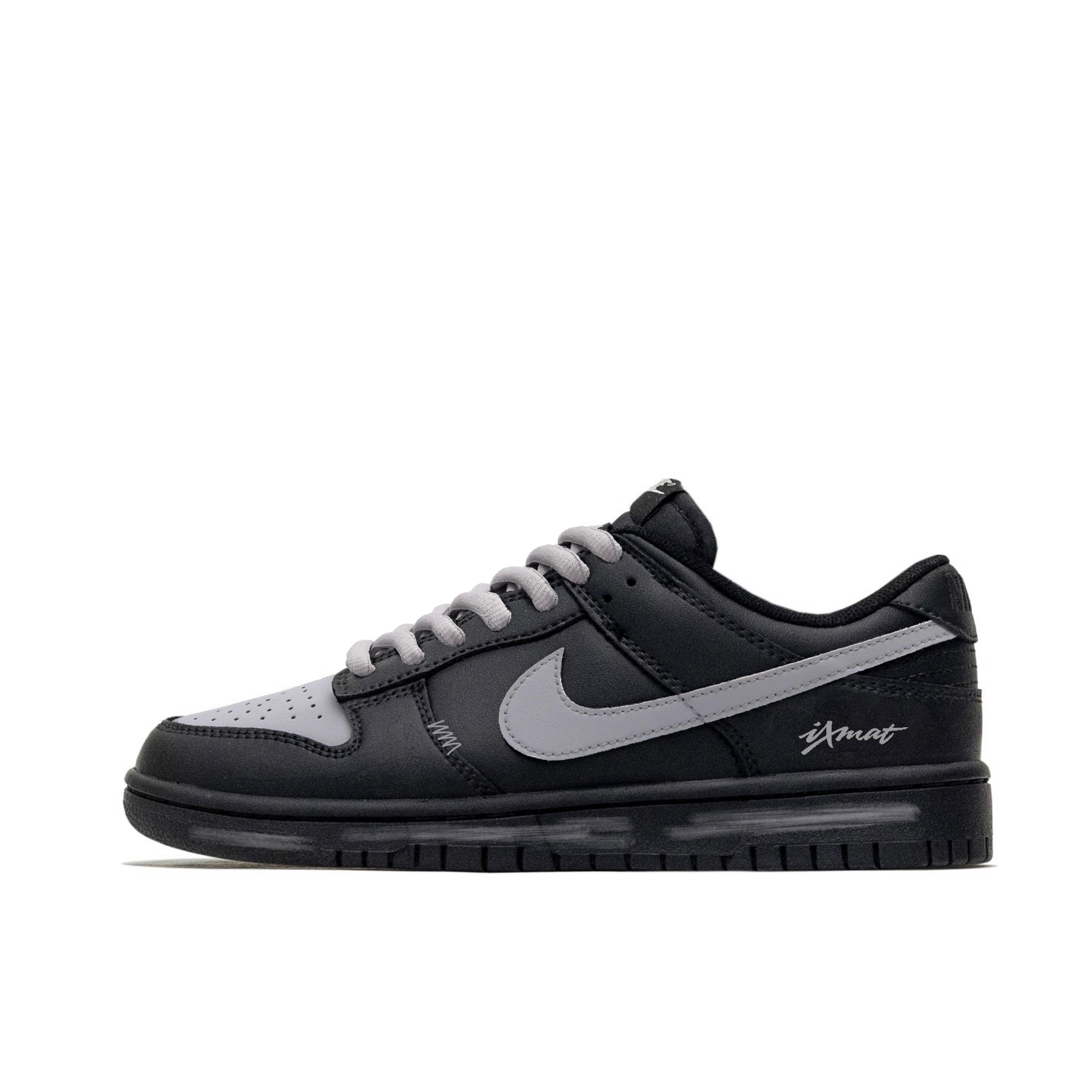 

Nike Dunk Shadow Gray Shadow Abrasion Resistant Slip Resistant Low top Skateboard Shoes Unisex Black Gray IO7606-010(Team724-) 38.5