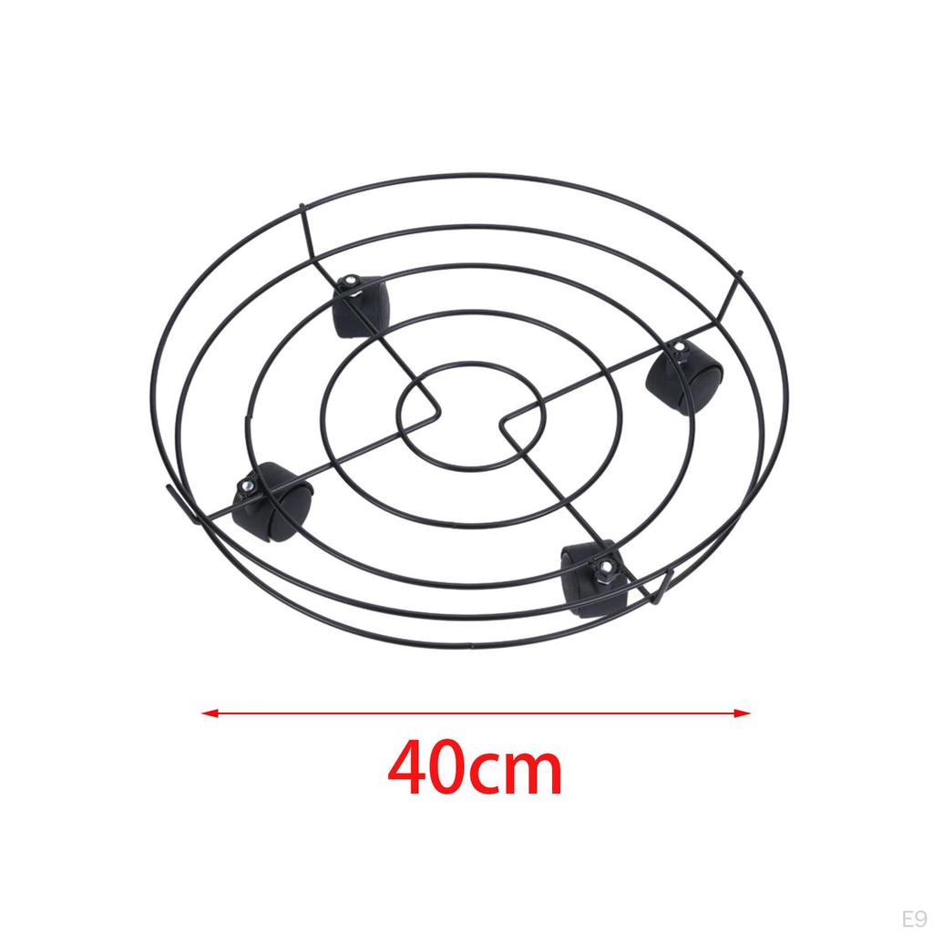 Durable Metal Plant Stand for Easy Mobility In Home and Garden