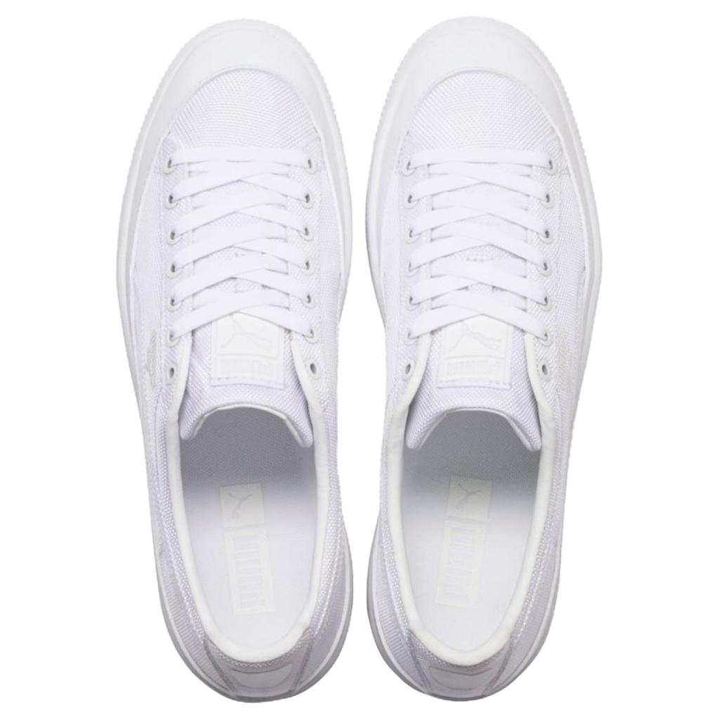 Puma Clyde Rubber Leather Comfortable Versatile Sneakers Unisex Sneakers White 366230-04