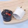 250V 13A Çok Fonksiyonlu Eu Avrupa - İngiltere Fiş Adaptörü 2 Pinli Güç Dönüştürücü Soket Seyahat Dubai Singapur Evrensel Adaptör