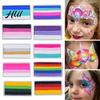 Vopsea Profesională pentru Față Pigment Curcubeu pentru Corp, Acuarelă Foarte Pigmentată pentru Petreceri cu Pigmenți, De Lungă Durată și Machiaj Cosplay