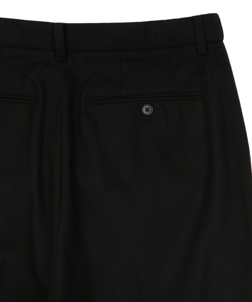 IL CORSO Wool Blend Relaxed One-Tuck Slacks Black Iepa5F003Bk
