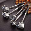 Ruhan Non-Stick Stainless Steel Soup Ladle Set