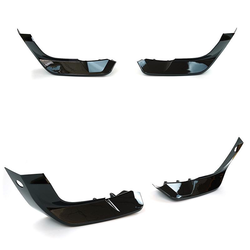 Land Rover New Defender Front Bumper Aerodynamic Kit: Lip, Corner Covers, & Fins