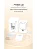 Smart Infrared Sensor Toothpaste Dispenser & Easy-Clean Wall-Mounted Toothbrush Holder