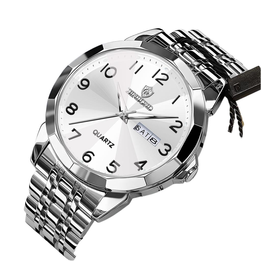 Relógio Despertador Luminous à Prova d'Água para Corrida Masculino