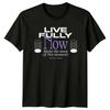 Live Fully Now Make The TShirt Mindfulness Inspirational Gift For Him And Her