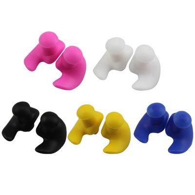 Tampão de Ouvido para Natação Proteção de Ouvido Tampões de Ouvido Isolamento Acústico Silicone Anti-Ruído Tampões de Ouvido Redução de Ruído Macio para Adultos Crianças