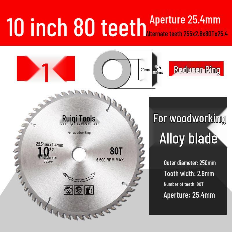 Woodworking Circular Saw Blade - 4 to 10 Inch for Angle Grinder & Hand Grinder