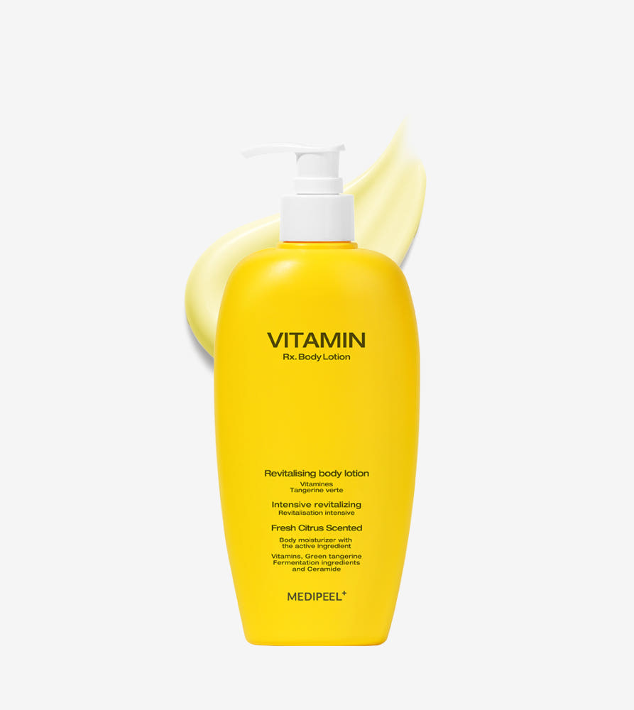 MEDIPEEL Vitamine Rx Bodylotion 400ml Hydraterend Voedend Verhelderend Vegan Bodyverzorging