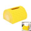Sturdy PVC Materials Corn Fiber Tissue Box for Home and Office Use Soft and Portable Designs for Various Purposes
