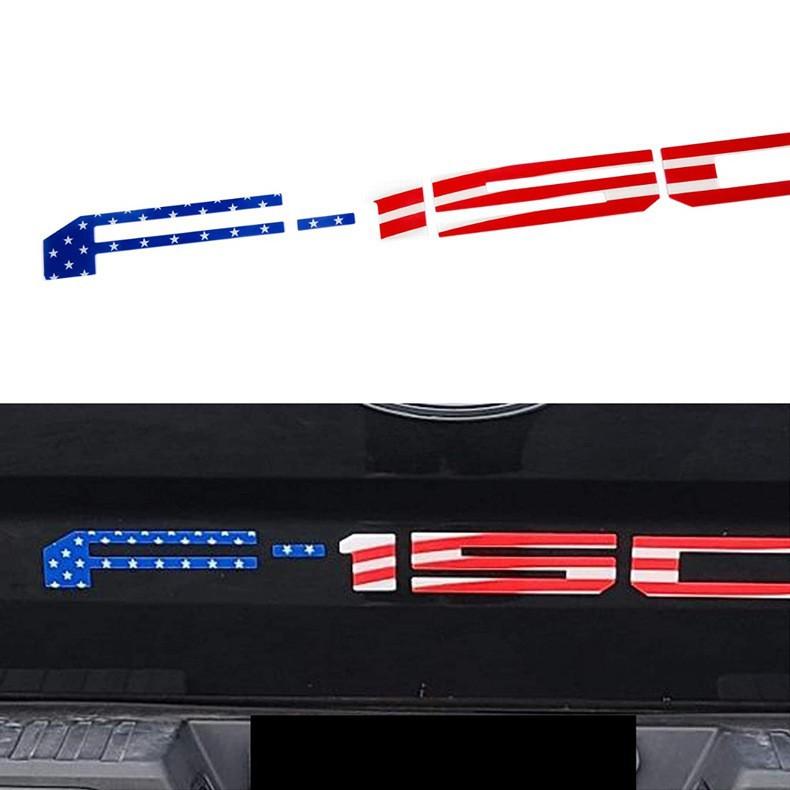 F150 is suitable for Ford Beast F150 pickup truck logo F-150 rear trunk modified ABS labeling groove car decoration labeling