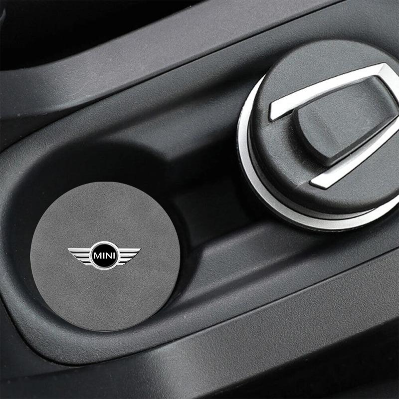 Protišmyková podložka pod pohár do auta Protišmyková podložka pod pohár na vodu Vankúšik Štýl auta Pre MINI Cooper F54 F55 F56 R56 R60 Roadster Clubman Coupe