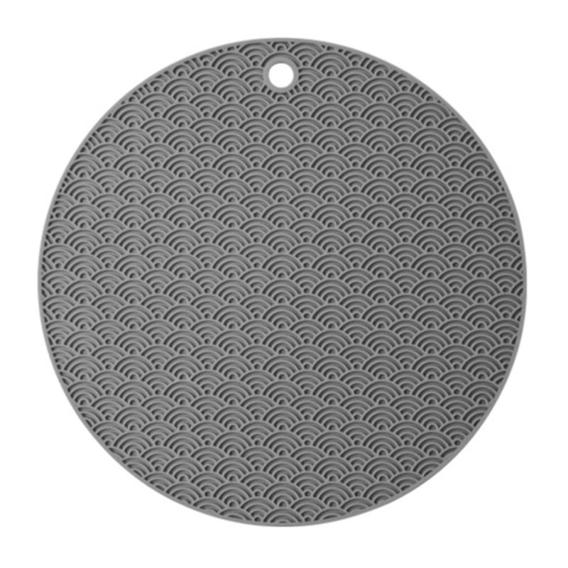 Round Silicone Anti-scalding Bowl Dish Pad Dining Table Protection Mat A