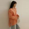 ELYSIA Bdan Raglan Asymmetrical Slit Tee