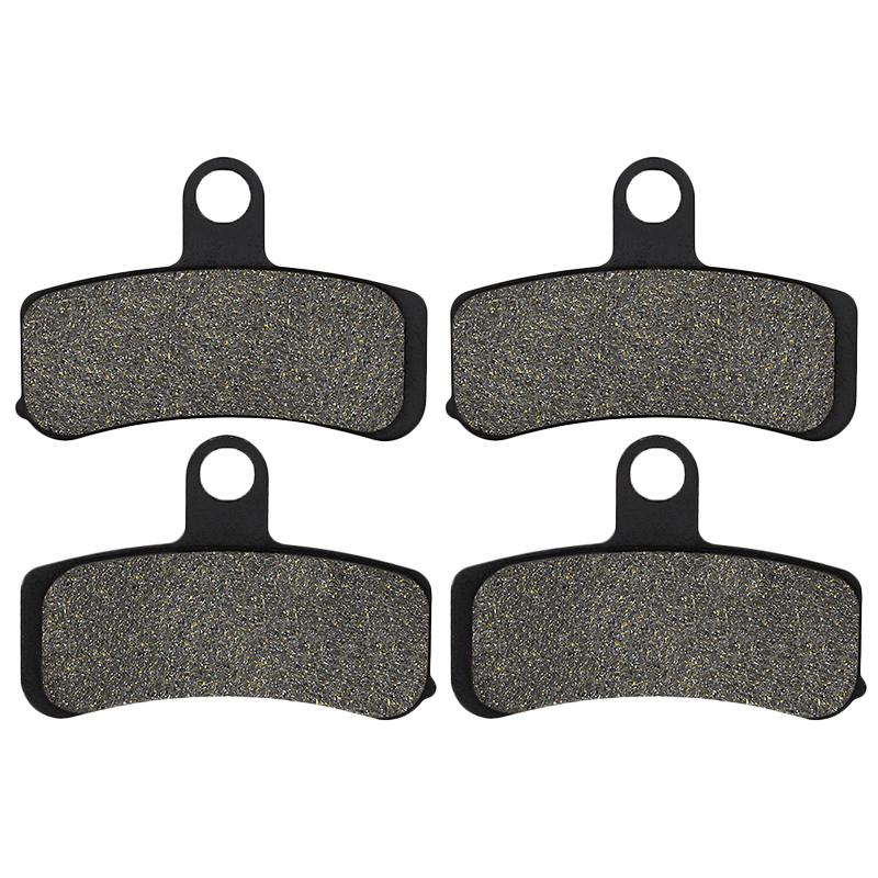 Cyleto Motorcycle Front Rear Brake Pads for Harley FXDF Fat Bob 2008-2017 FXDL Low Rider 2010 2011 2012 2013 2014 2015 2016 2017