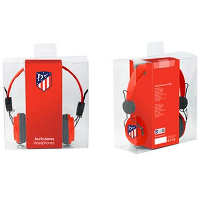 Casque - At. Madrid - 4906020 - Rouge - Taille Unique - Produit Officiel