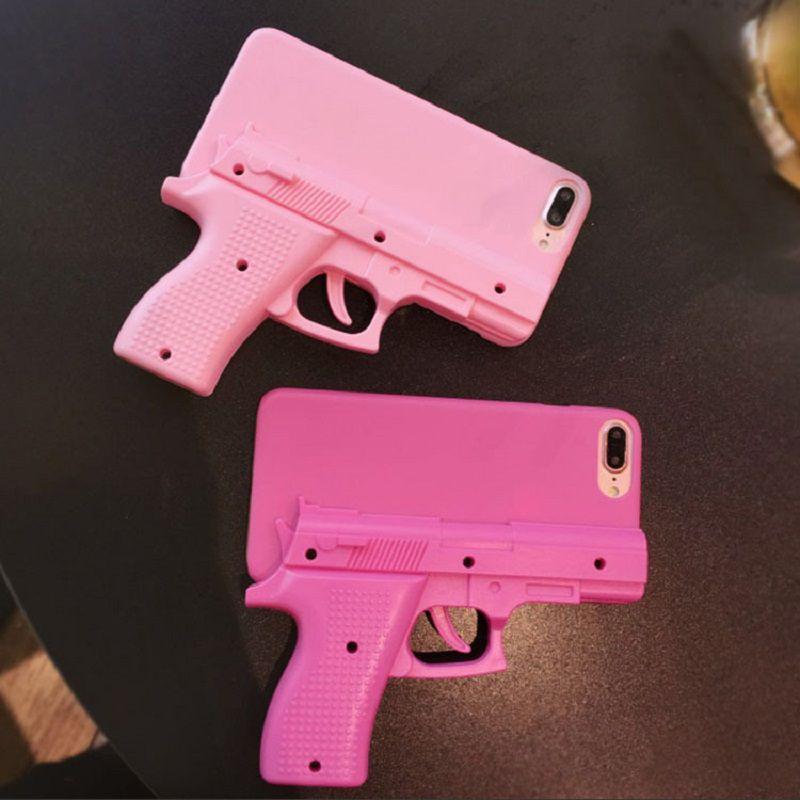 Neue spezielle einzigartige coole 3D-Pistolenform-Pistolenhülle für iPhone 7 Plus mit hochwertigen Materialien