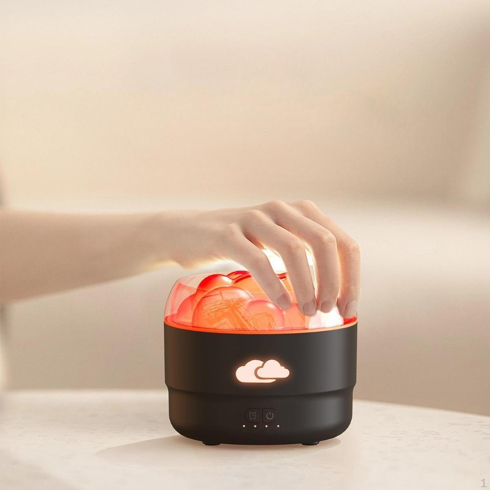 

Компактный увлажнитель воздуха для эфирных масел и настольного использования чёрный