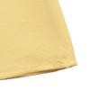 2025 Summer Yellow Sleeveless Waist-Cinching Open-Front Shirt with Collar (European/American Style)