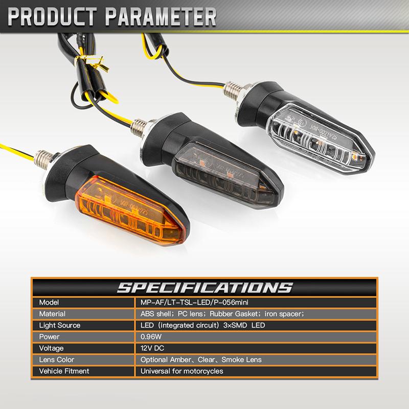 Motosiklet Dönüş Sinyal Lambası Led Gösterge Flaş Işığı 12V Dönüş Sinyal Lambası Evrensel