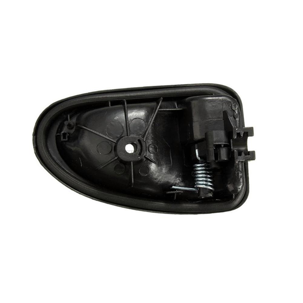 Car Door Handle Left Right Plating Handles Knobs Rubber Metal Wearable for Renault Clio Car Interior Accessories