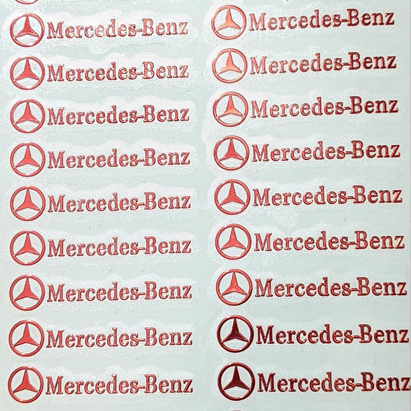GLC GLB Samolepky na interiér auta Znak Nálepka Dekorace Příslušenství Pro Mercedes Benz AMG Brabus Maybach W204 GLC CLA GLK W205 W2