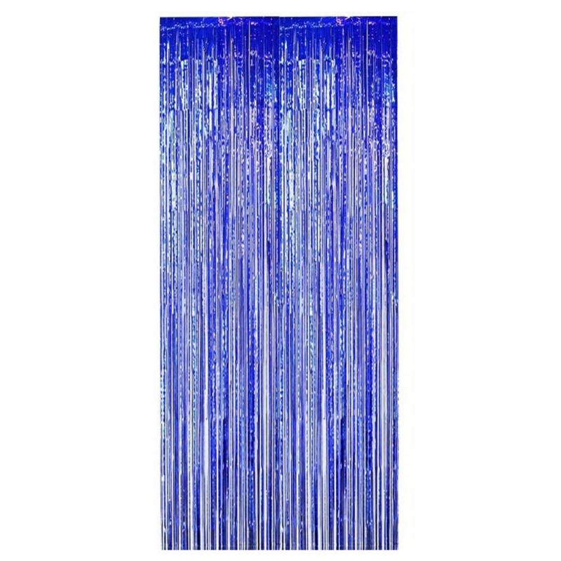 Metallic Tinsel Curtain Photo Booth Door Hanging Streamers Backdrop Birthday Wedding Bachelorette Party Decoration