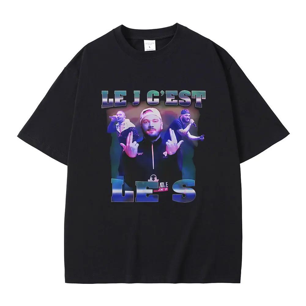 

Jul French Rapper Le J C est Les Graphic Tee, Unisex Oversized Cotton Hip Hop Streetwear Cotton Women And Men T-Shirt 5XL