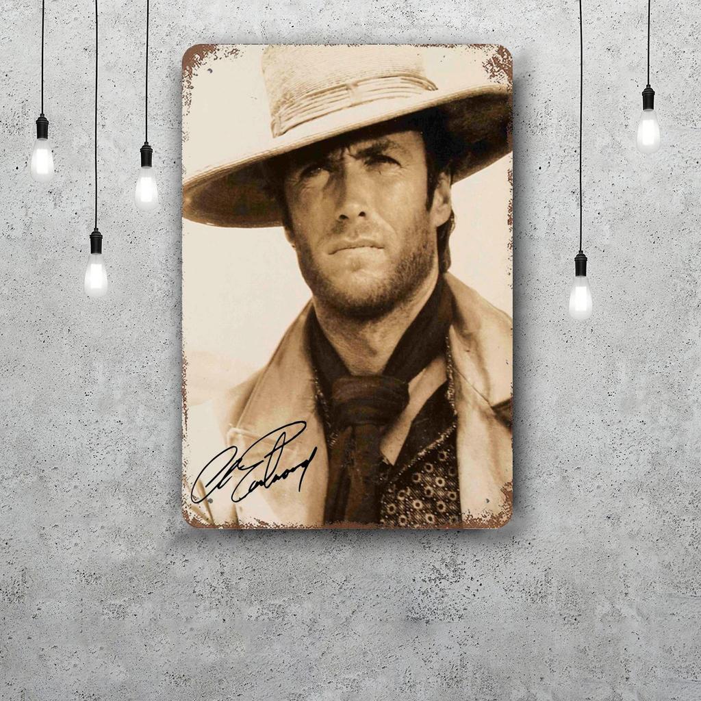 outlaw josey wales Metal Signs wall decor Vintage Tin Signs Captain Metal Poster Decor for Bar Pub Club Wall Decoration