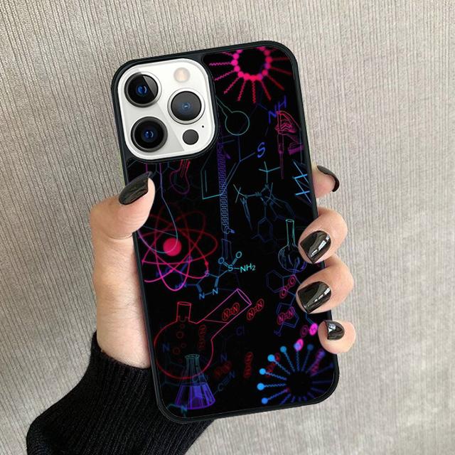 

Science Biology Chemistry Phone Case For iPhone 17 Air 15 16 11 12 13 14 Pro Max Cover For iPhone 17 Air Max Plus Fundas iPhone 13