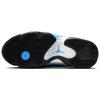 Air Jordan 14 Retro Black University Blue 2026 Unisex Sneakers White Metallic-Silver 487471-007