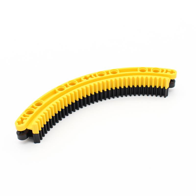 14pcs MOC 24121 High-Tech Gear Rack 11x11 Curved DIY Enlighten Classic Bricks Compatible Accessories Parts Building Block Toy