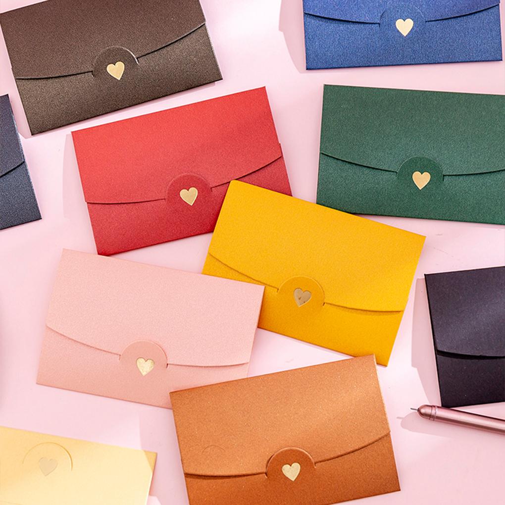 Romantic Paper Envelope Portable Vintage Wedding Ceremony Engagement Invitation Card Envelopes Party Banquet Accessories