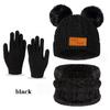2025 Autumn/Winter Children's Hat, Scarf, and Gloves Set - European and American Style