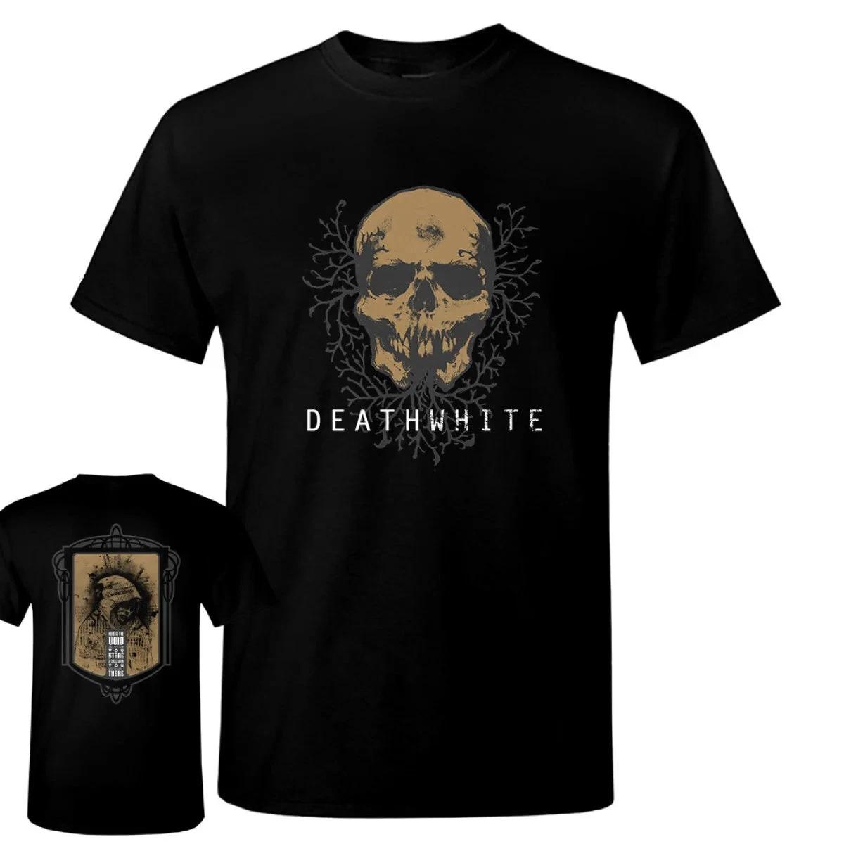 Deathwhite - Hood And Skull Heart T-Shirt S