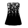 Tube Top with Built In Bra Off the Shoulder Tops Plus Size Strapless Top Corset Tops for Women Summer Style Floral Print