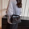 Fashion Versatile Chain Crossbody Mobile Phone Bag Autumn and Winter Nylon Women's Shoulder Pillow Handbag