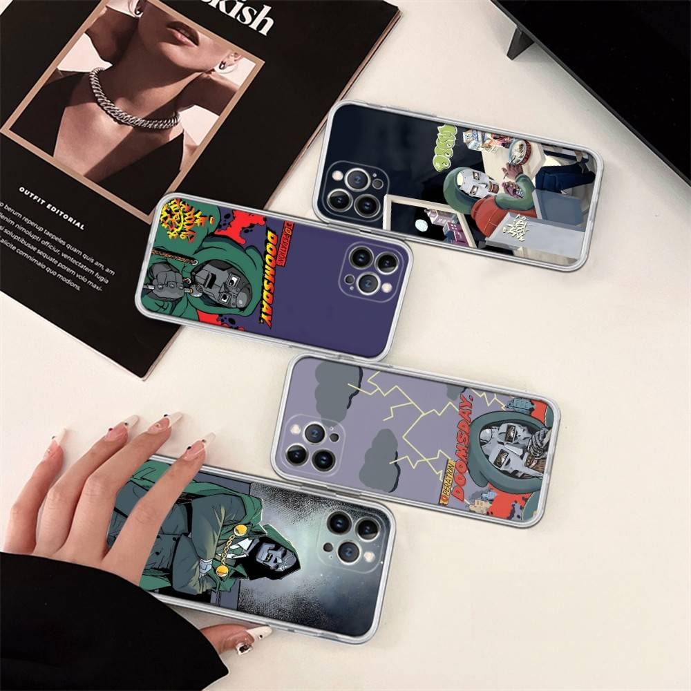 M-MF Rapper D-DOOM For IPhone 17 16 16e 15 14 13 12 11 Pro Max Mini Plus Phone Case
