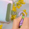 Fashion Woven Mobile Phone Lanyard Colorful Nylon Rope Key Chains Anti-Loss Backpack Pendant for Women Men Climbing Accessories